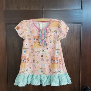 Matilda Jane Puppet Show Top sz 8